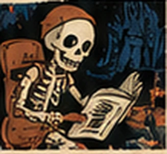 Vintage Halloween lantern illustration